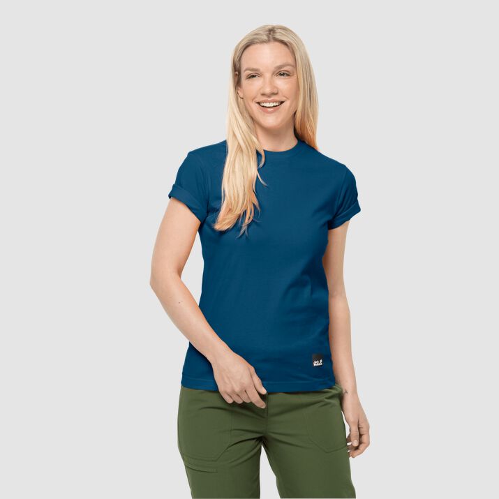 T-shirt Jack Wolfskin 365 Mujer Azules Mexico-7865213